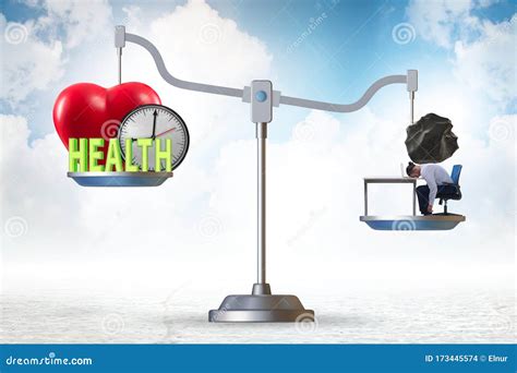 Concept of Balance between Work and Health Stock Photo - Image of career, leisure: 173445574