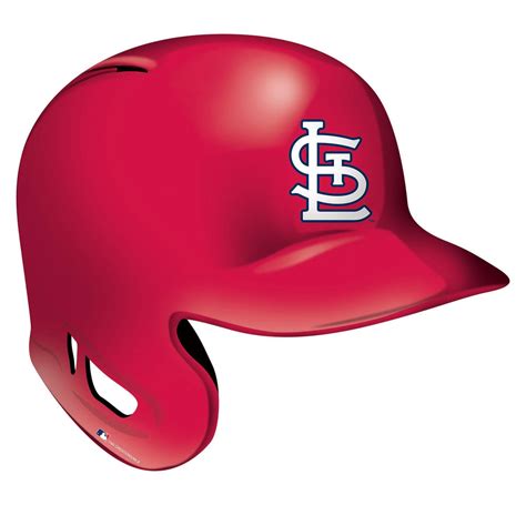 St. Louis Cardinals Batting Helmet Wood Cutout -12" – Sports Fanz