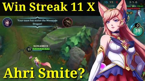 Ahri Win Streak X Solo Q Ahri Smite Patch C Gameplay Ahri