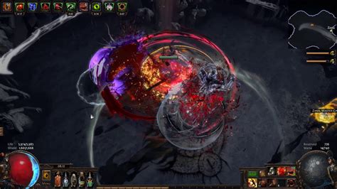 Path Of Exile Easiest Uber Elder Of My Life Crit Cyclone H Sword