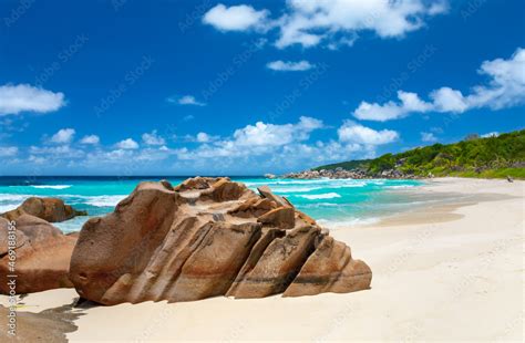 Petite Anse One Of The Most Beautiful Beach Of Seychelles La Digue