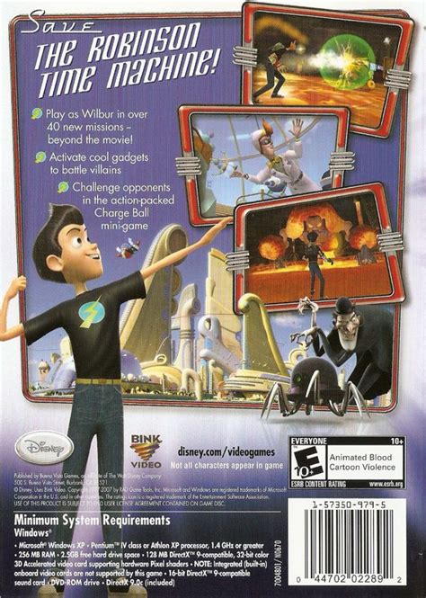 Meet the Robinsons cover or packaging material - MobyGames