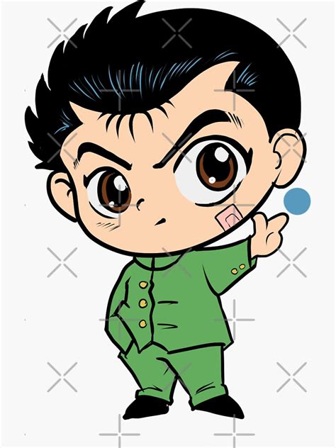 Popverse Yusuke Urameshi Yu Yu Hakusho Sticker For Sale By