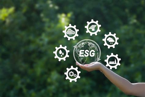 Esg Medio Ambiente Social Y Gobernanza Industria Sostenible Negocios