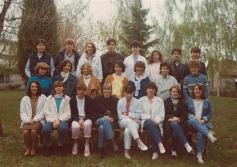 Photo De Classe Terminale A1a2 19841985 De 1984 Lycée Blaise De