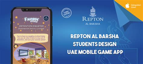 Repton Al Barsha Students Design UAE Mobile Game App - Excella