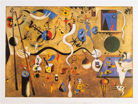 L Mina Joan Miro El Carnaval De Arlequ N De Dimensiones X Cm