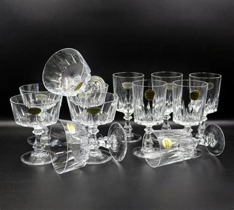 Cristal D Arques Glasses Crystal Louvre Catawiki