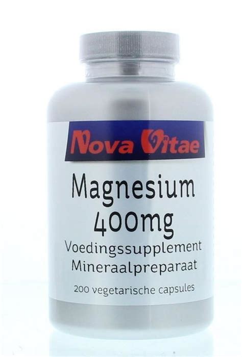 Magnesium Mg Capsules Nova Vitae Nova Vitae