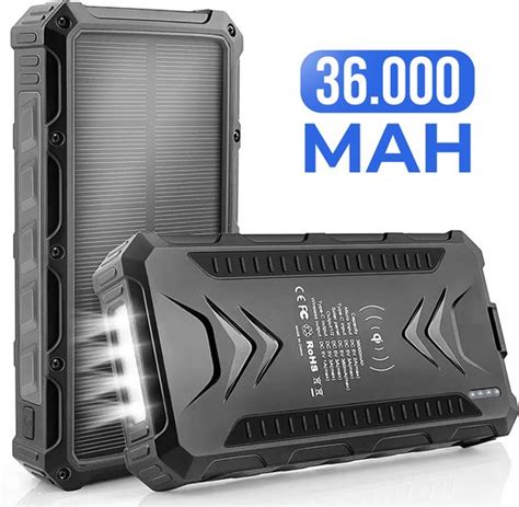 Solar Powerbank Mah Solar Charger Zonne Energie Fast