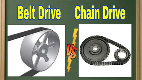 Differences Between Belt Drive And Chain Drive Mechanicalengineering U