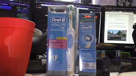 Oral B Vitality FlossAction Electric Toothbrush Unboxing YouTube