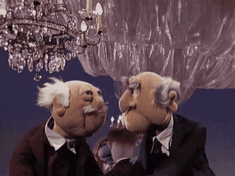 Muppets Statler GIF - Muppets Statler Waldorf - Descubre y comparte GIF