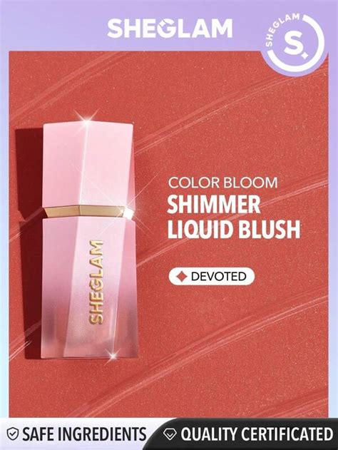 Sheglam Blush Liquido Devoted Color Bloom Shein Italia