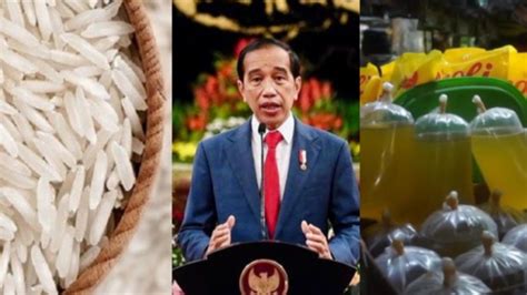 Presiden Jokowi Awas Harga Beras Dan Minyak Goreng Naik