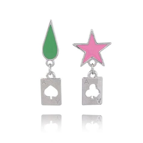 Ready Stockhisoka Cosplay Earrings Anime Hunter X Hunter Stars