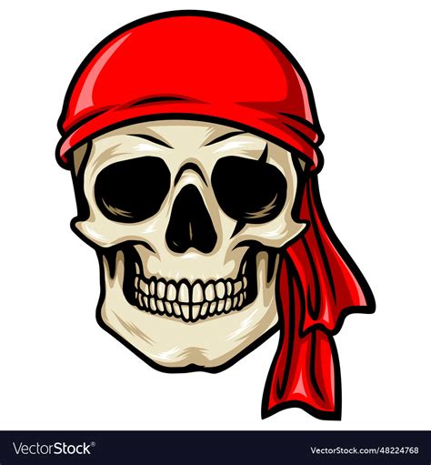 Pirate Skull Cartoon