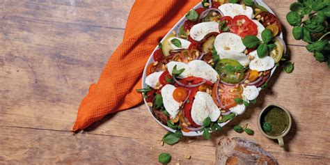 Bunter Tomatensalat Mit Mozzarella Galbani