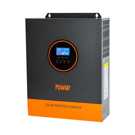 Powmr 3 2kw 24v All In One Solar Inverter 110 120vac Pure Sine Wave