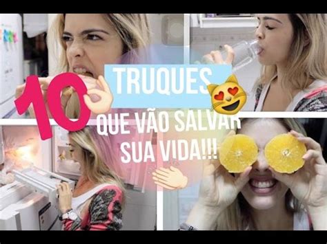 TRUQUES QUE VÃO SALVAR SUA VIDA 10 TRUQUES YouTube