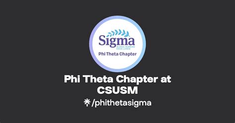 Phi Theta Chapter At CSUSM Instagram Facebook Linktree