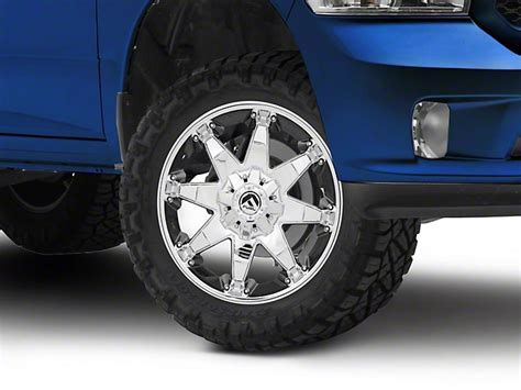 Fuel Wheels Ram Octane Chrome 5 Lug Wheel 20x9 20mm Offset