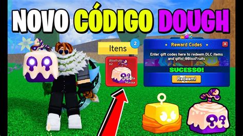 Corre Novo C Digo Da Fruta Dough Rwk No Blox Fruits Roblox Youtube