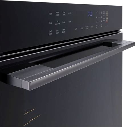 Lg 30 Black Single Electric Wall Oven Maines Top Appliance And