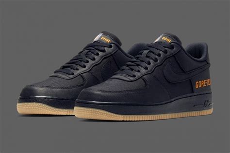 Nike Air Force 1 Gore-Tex - Black/Orange | Shelflife