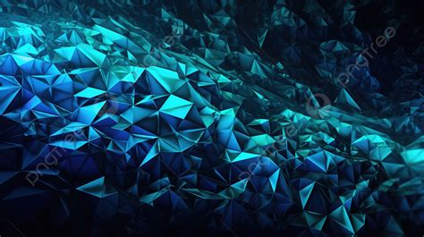 Geometric Crystallized Wallpaper Abstract Faceted Background With