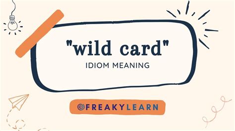 "Wild Card" का मतलब हिंदी और अंग्रेजी में जानें (Hindi Meaning)