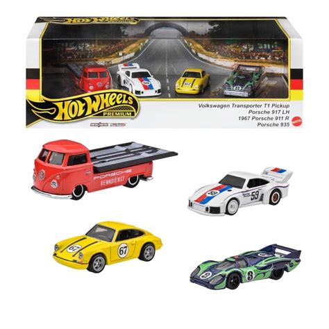風火輪 Hot Wheels 金標 膠胎 運輸車 保時捷場景組 單售 Porsche 福斯 Volkswagen 蝦皮購物