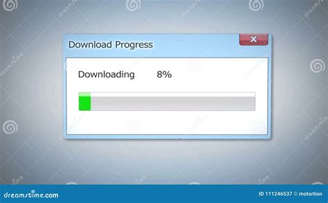 Dialog Window Download Progress Stuck At The Beginning Outdated