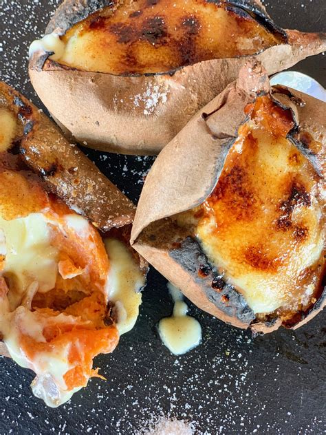 Creme Brulee Stuffed Sweet Potatoes Honey Specialties Nationwide