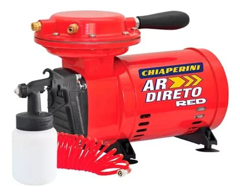 Compressor Ar Direto Red Bivolt Cv Chiaperini Kit Pintura