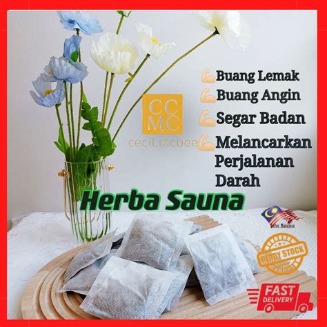 Ccmc Uncang Herba Sauna Mandian Kurus Buang Toksik Angin Herbs Herbal