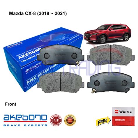 Genuine Akebono Front Brake Pads For Mazda Cx With