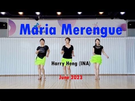 Maria Merengue Linedance Demo Beginner Aradong Linedance Line