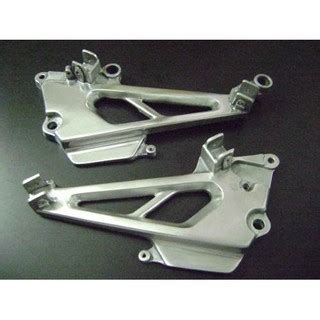 Suporte Bacalhau Pedaleira Traseira Cbx 200 Strada Cinza Par Shopee