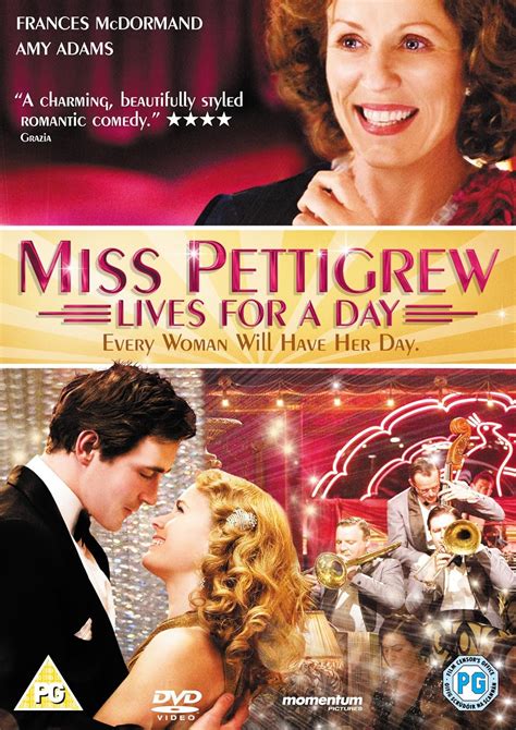 Miss Pettigrew Lives For A Day Dvd Amazon Co Uk Amy Adams Frances