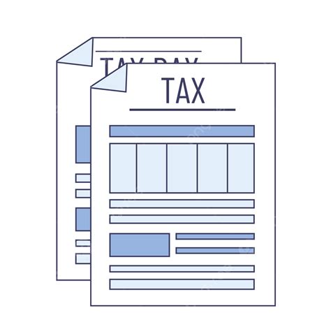 Taxe Hd Transparent Tax Shear Painting Paper Tax Bill Tax Icon Tax