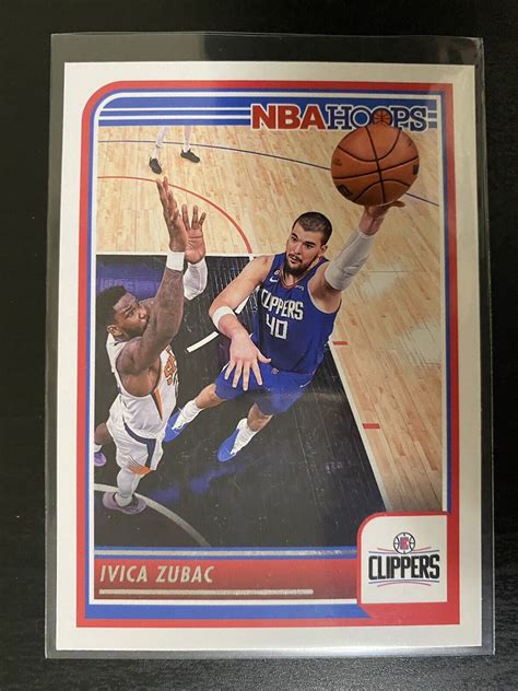 2023 24 Panini NBA Hoops Ivica Zubac 62 Clippers EBay