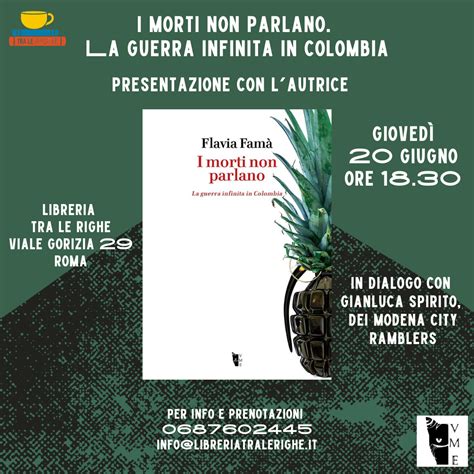 Presentazione del libro di Flavia Famà I morti non parlano La guerra