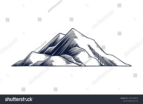 Mountain Black Outline: Over 50,301 Royalty-Free Licensable Stock ...