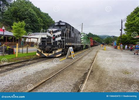 Train Ride through Nantahala National Forest Editorial Photography ...