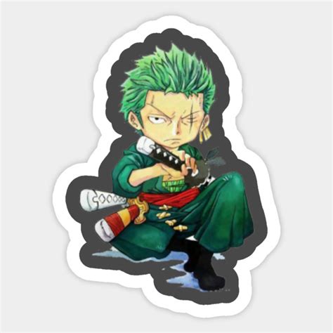 Roronoa Zoro One Piece Roronoa Zoro One Piece Sticker Teepublic