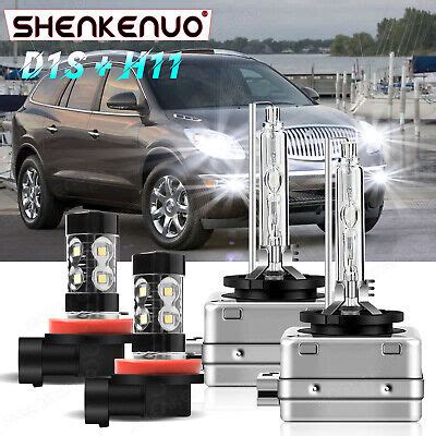 For Buick Enclave Front Hid Headlight Hi Lo Beam Fog Light