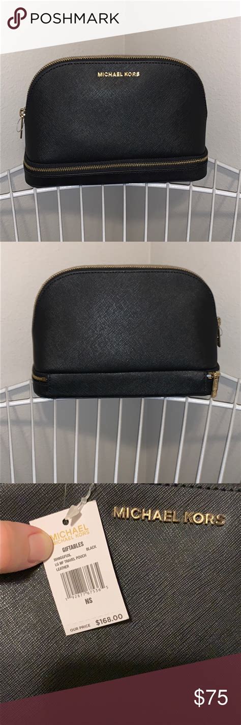 Last 1 Nwt Michael Kors Jetset Large Makeup Case Large Makeup Case Michael Kors Makeup Case