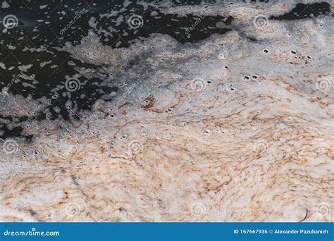 Pollution of River. Environment in Danger. Stock Photo - Image of ...