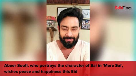 TV actor Abeer Soofi has a message for his fans on Eid | Entertainment - Times of India Videos